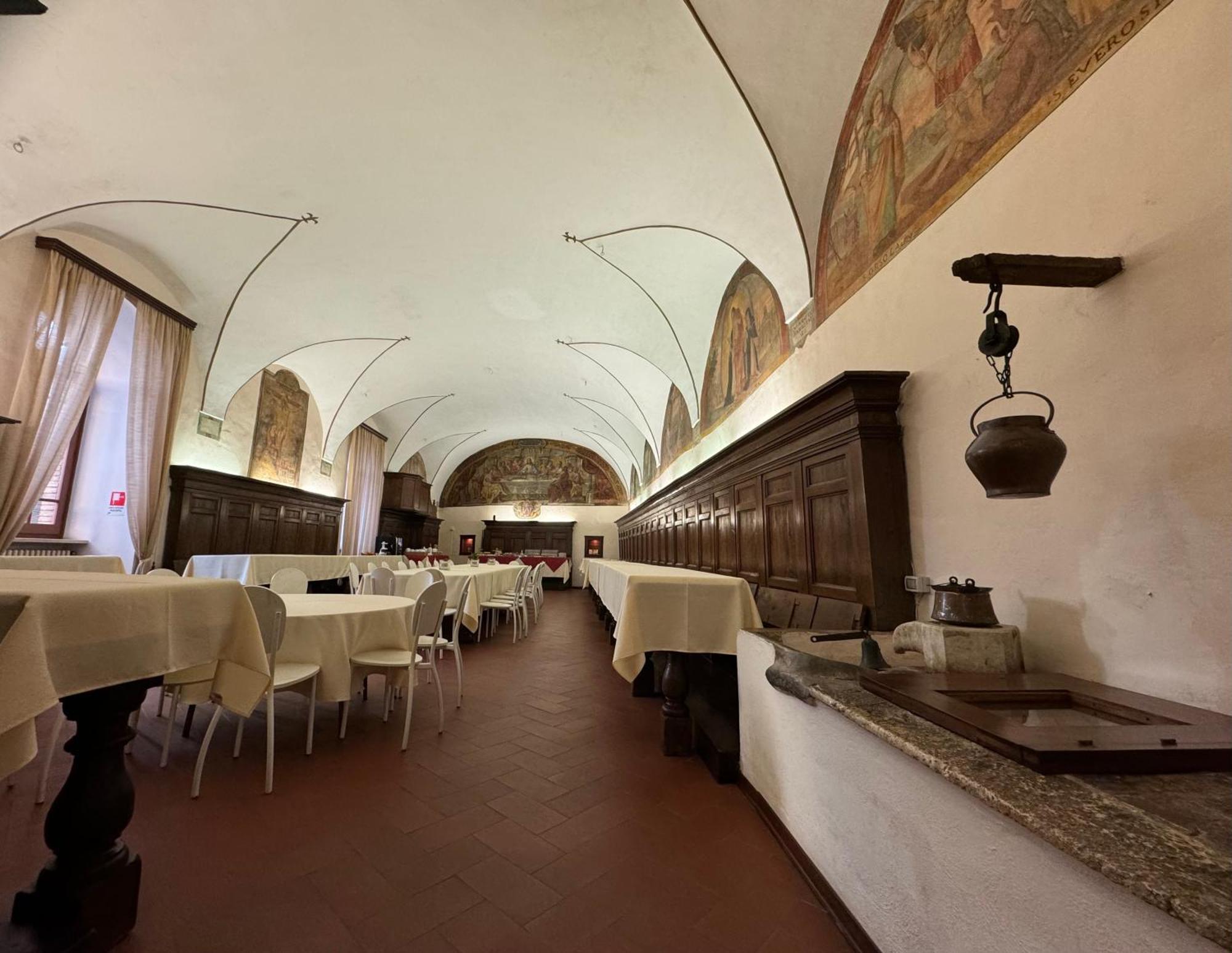 Monastero Ss. Annunziata Hotell Todi Exteriör bild The refectory