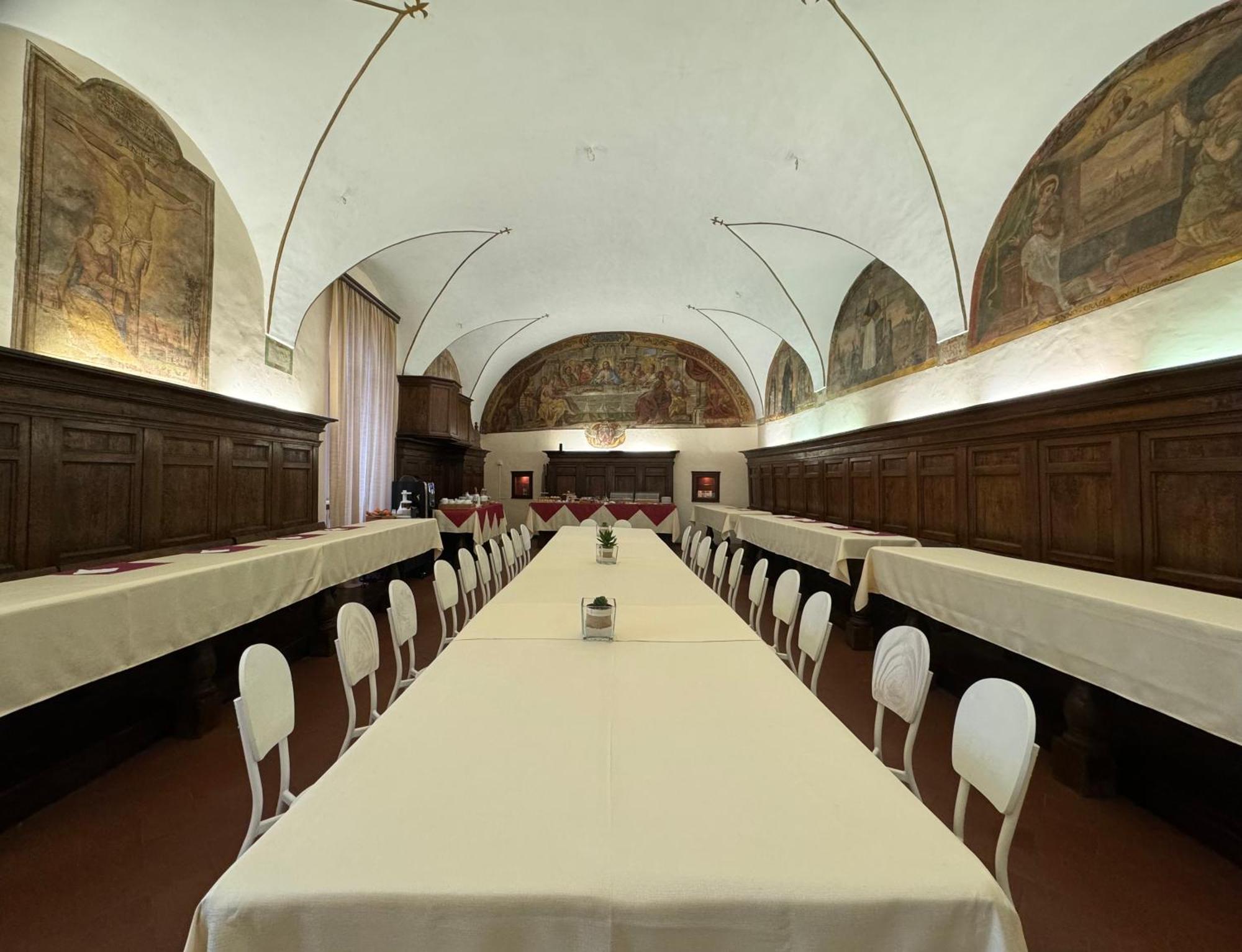 Monastero Ss. Annunziata Hotell Todi Exteriör bild The refectory